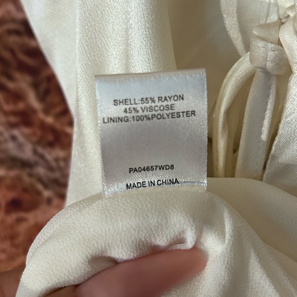 Mandie Satin Cowl Neck Jumpsuit by Meshki - Picture 9 of 12